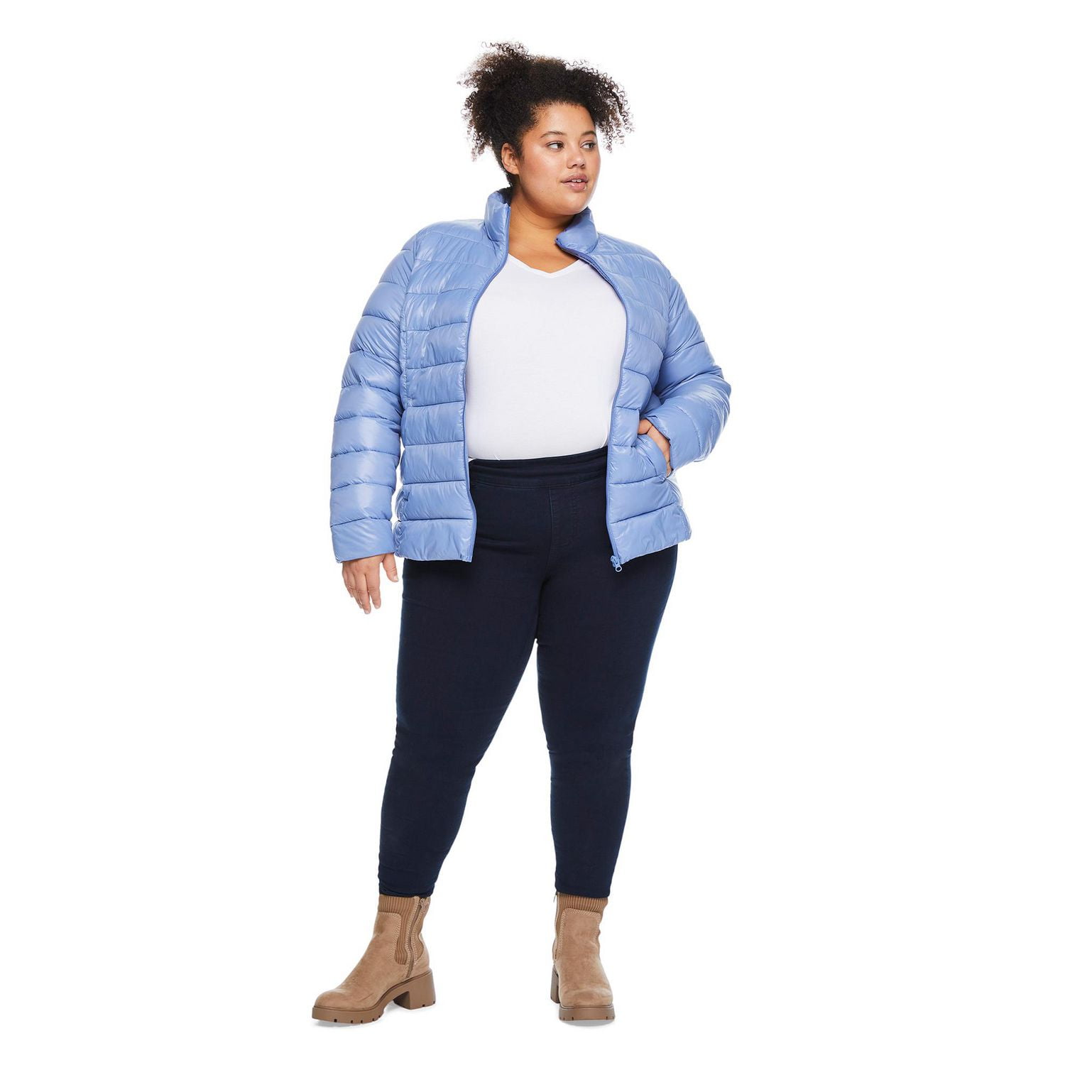 George Women's Plus Packable Puffer