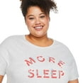 thumbnail image 4 of George Women's Plus Crew Neckline Nightshirt, 4 of 6