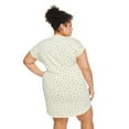 thumbnail image 3 of George Women's Plus V-Neckline Nightshirt, 3 of 6