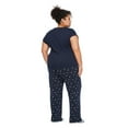 thumbnail image 3 of George Women's Plus Pajama 2-Piece Set, 3 of 6