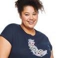 thumbnail image 4 of George Women's Plus Pajama 2-Piece Set, 4 of 6