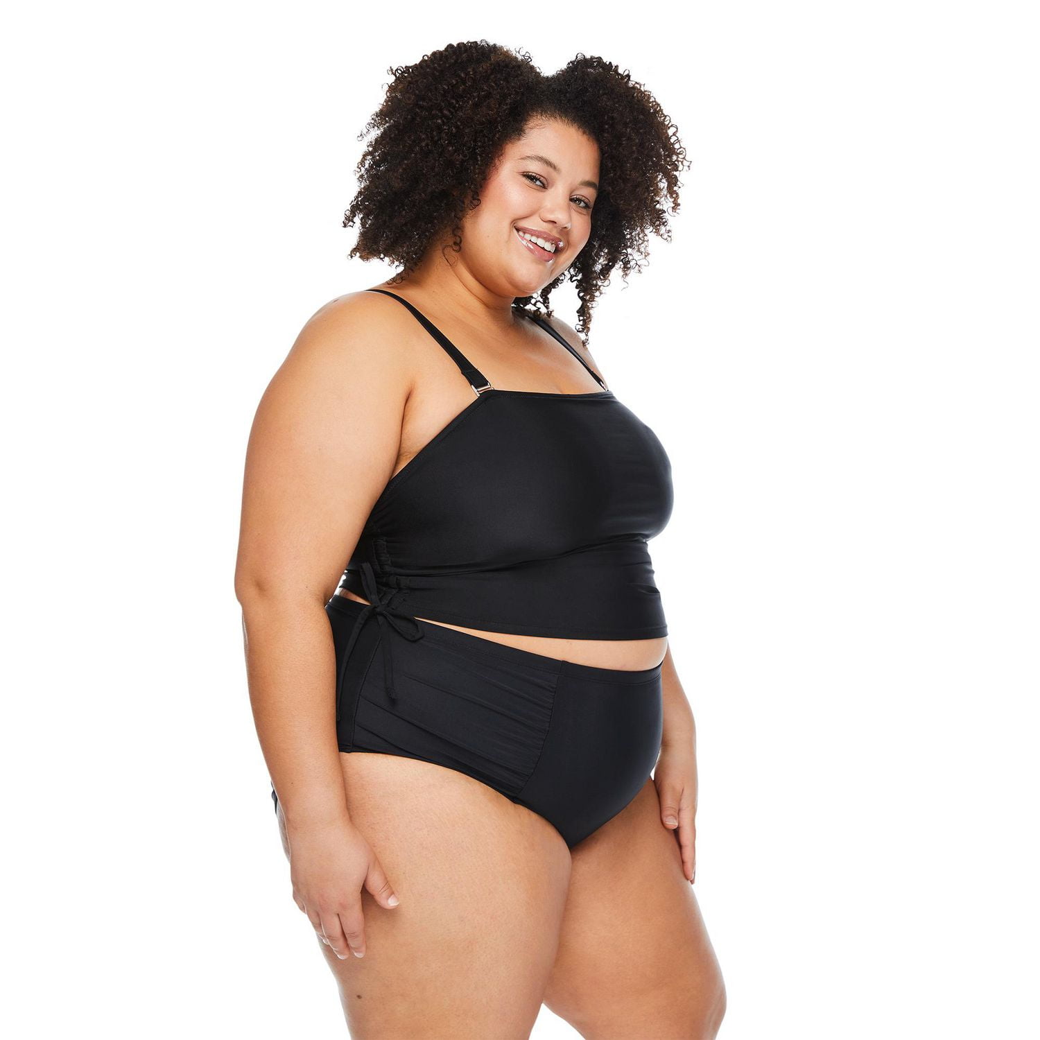 George Plus Women's Ruched Tankini