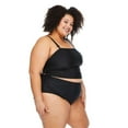 thumbnail image 2 of George Plus Women's Ruched Tankini, 2 of 6