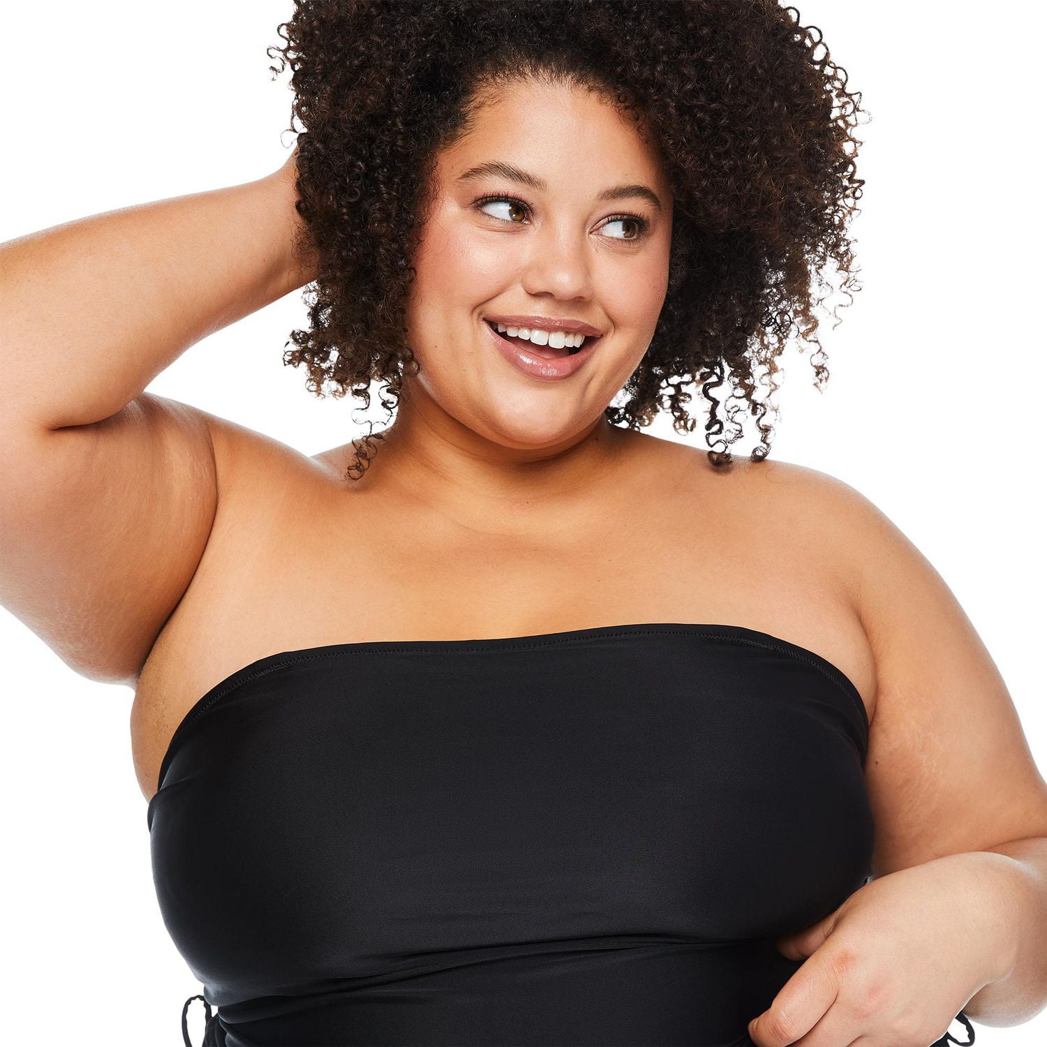 Tankini avec motif ruché George Plus pour femmes