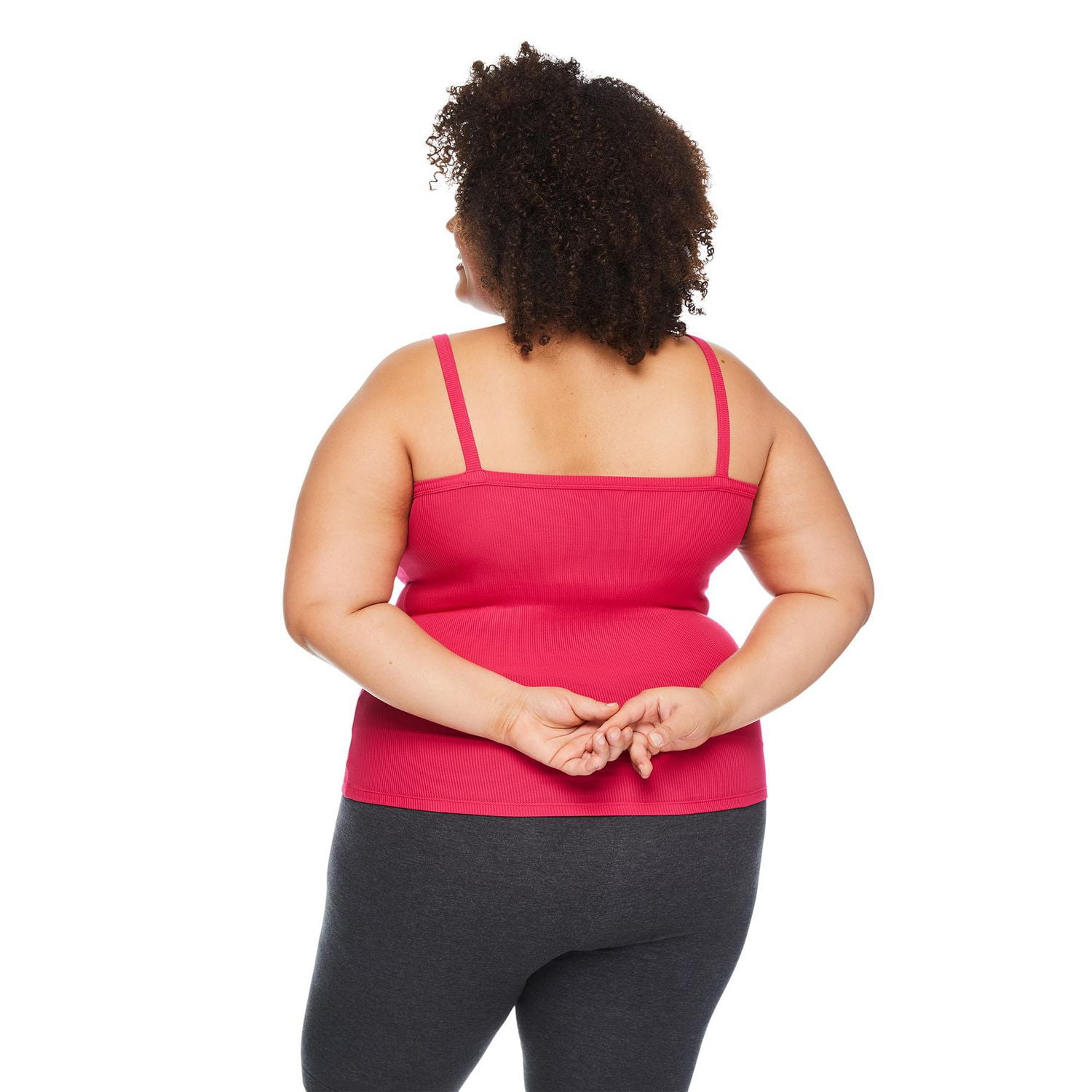 George Women's Plus Rib Tank, Sizes 1X-4X