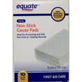thumbnail image 1 of Equate Non-Stick Gauze Pads, 1 of 1
