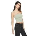 thumbnail image 2 of No Boundaries Women's Cropped Cami, 2 of 6