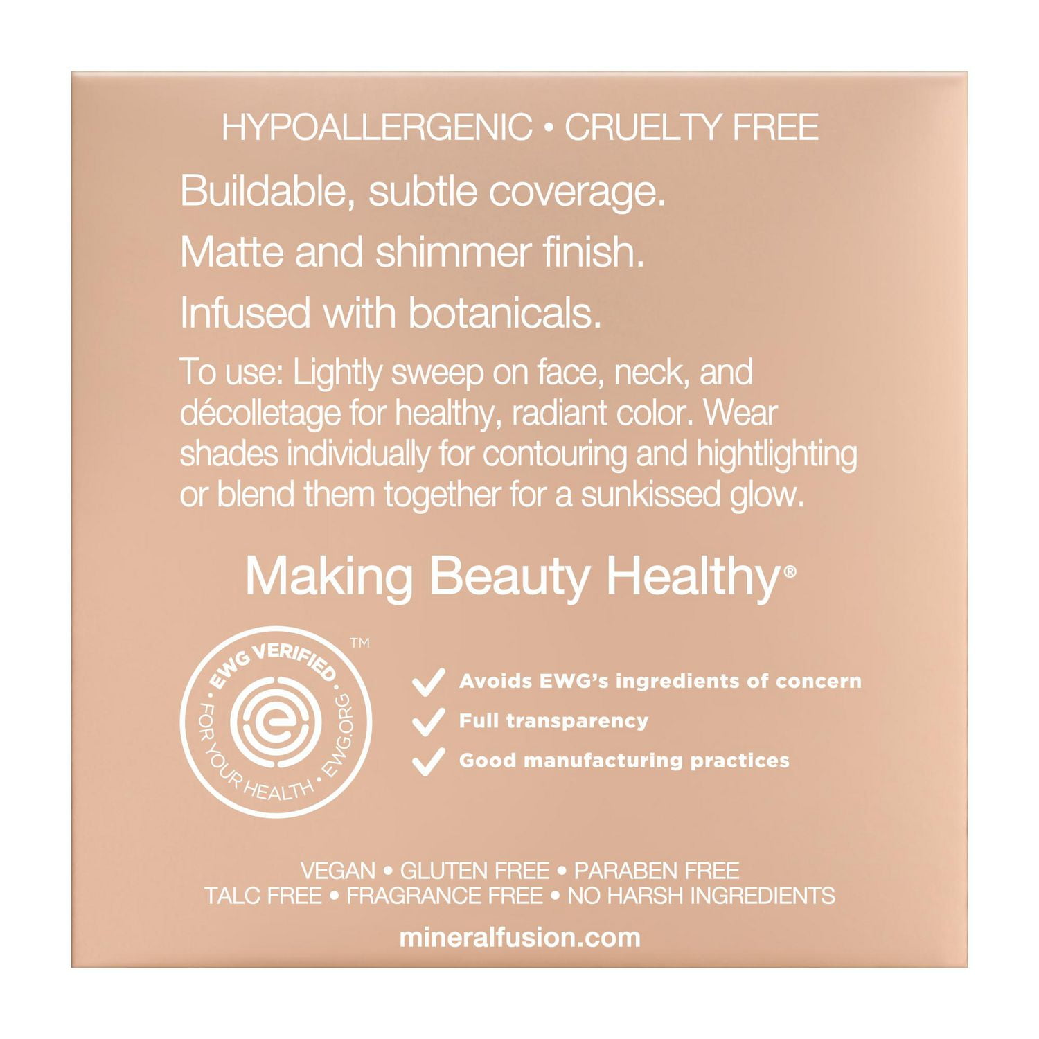 Mineral Fusion LUSTER - BRONZER