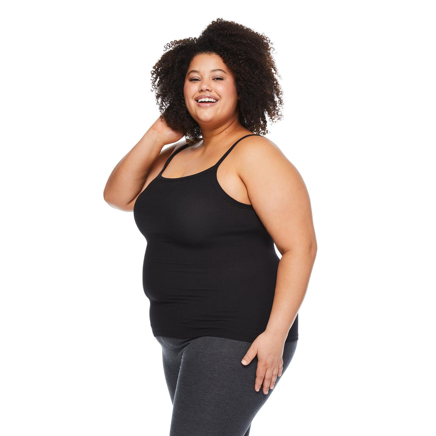 Débardeur côtelé George Plus pour femmes Tailles 1X-4X