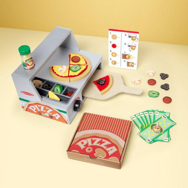 Melissa and doug cheap top and bake pizza