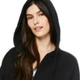 thumbnail image 4 of No Boundaries Women's Oversized Zip-Up Hoodie, 4 of 6
