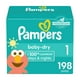 Couches Pampers Baby-Dry, SUPER ÉCONOMIQUE Taille 1-7, 84-198CT – image 1 sur 9