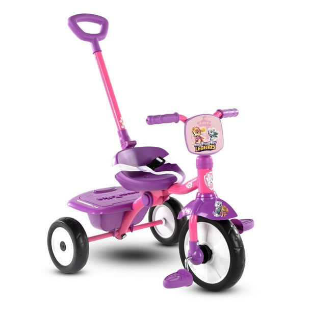 smarTrike Paw Patrol 2 in 1 Folding Fun Skye and Everest Trike Purple ...