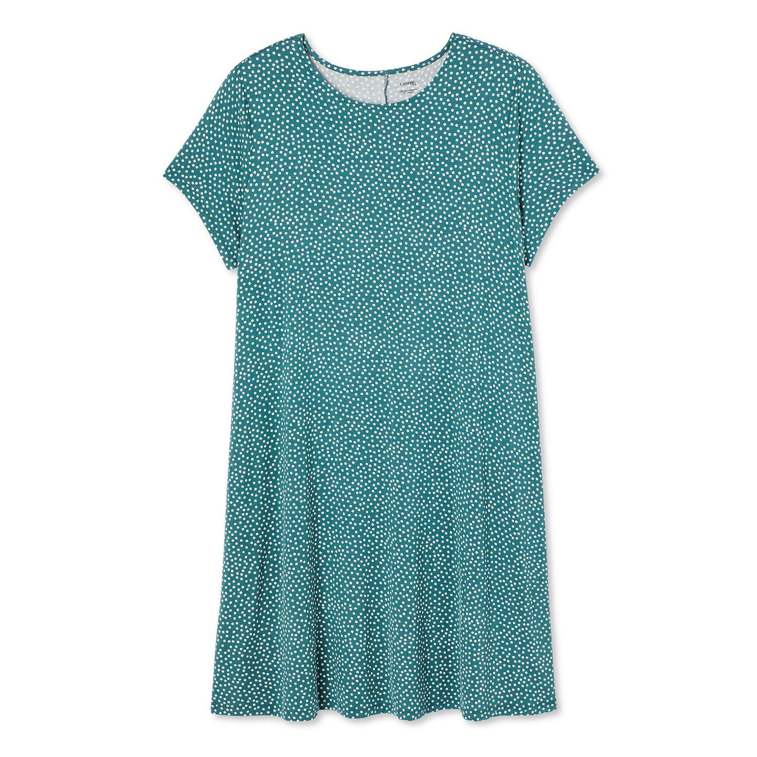 George Women's Plus Swing Dress, Sizes 1X-4X