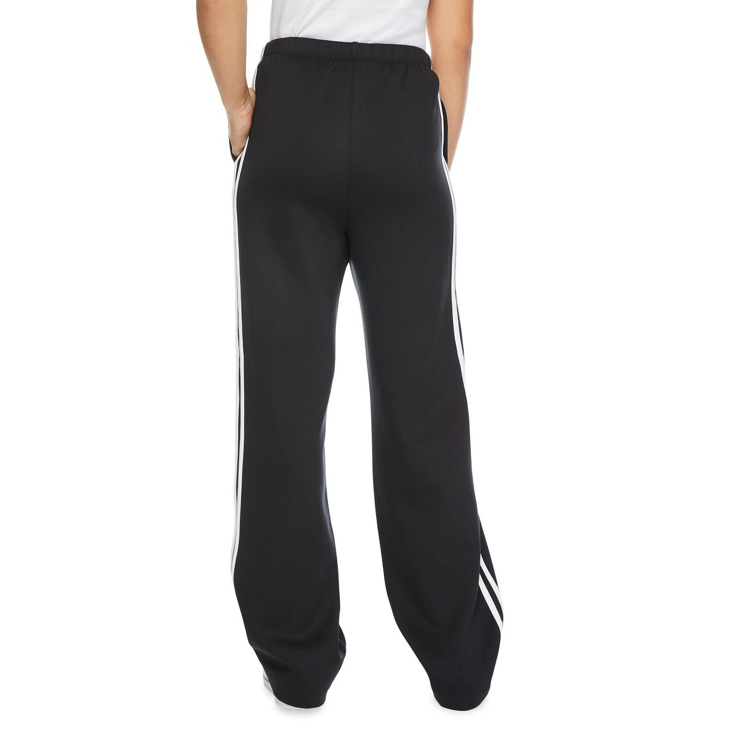 My Sister's Closet Girls' Wide Leg Side Stripe Pant