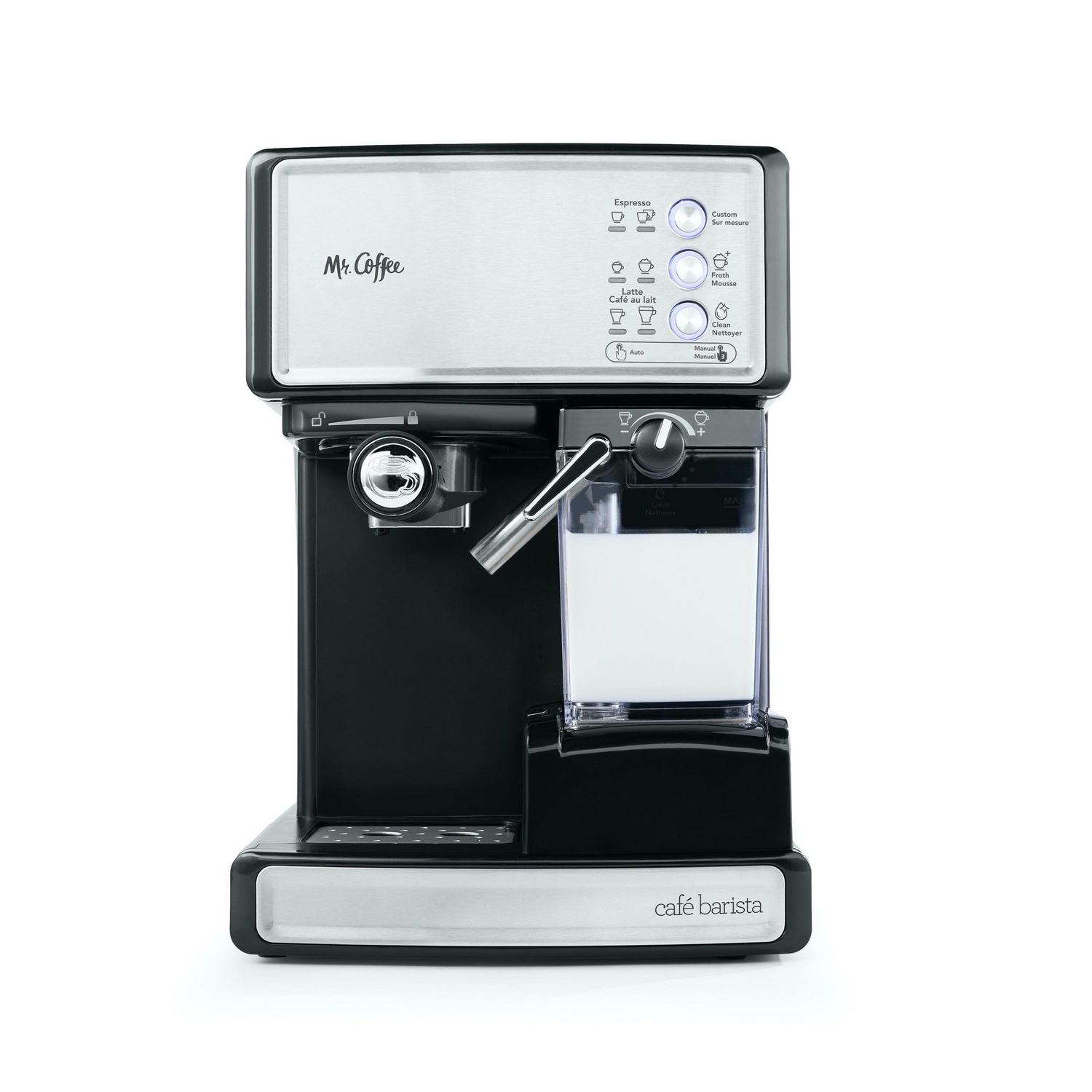 Mr. Coffee Caf Barista 3 in 1 Latte Espresso and Cappuccino