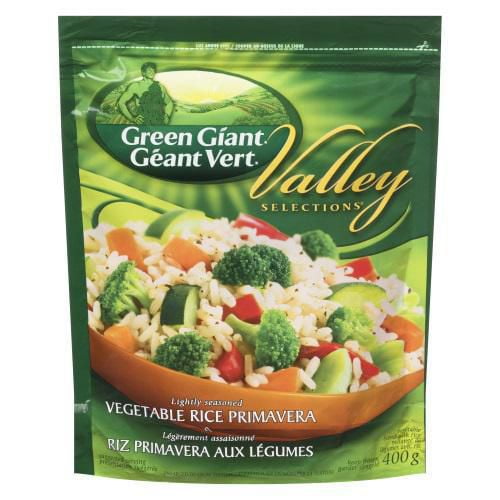 Green Giant Frozen Valley Selections* Vegetable Rice Primavera ...