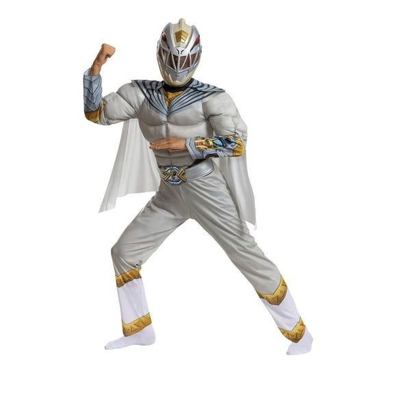 Déguise Power Ranger White Titanium Ranger Costume enfant