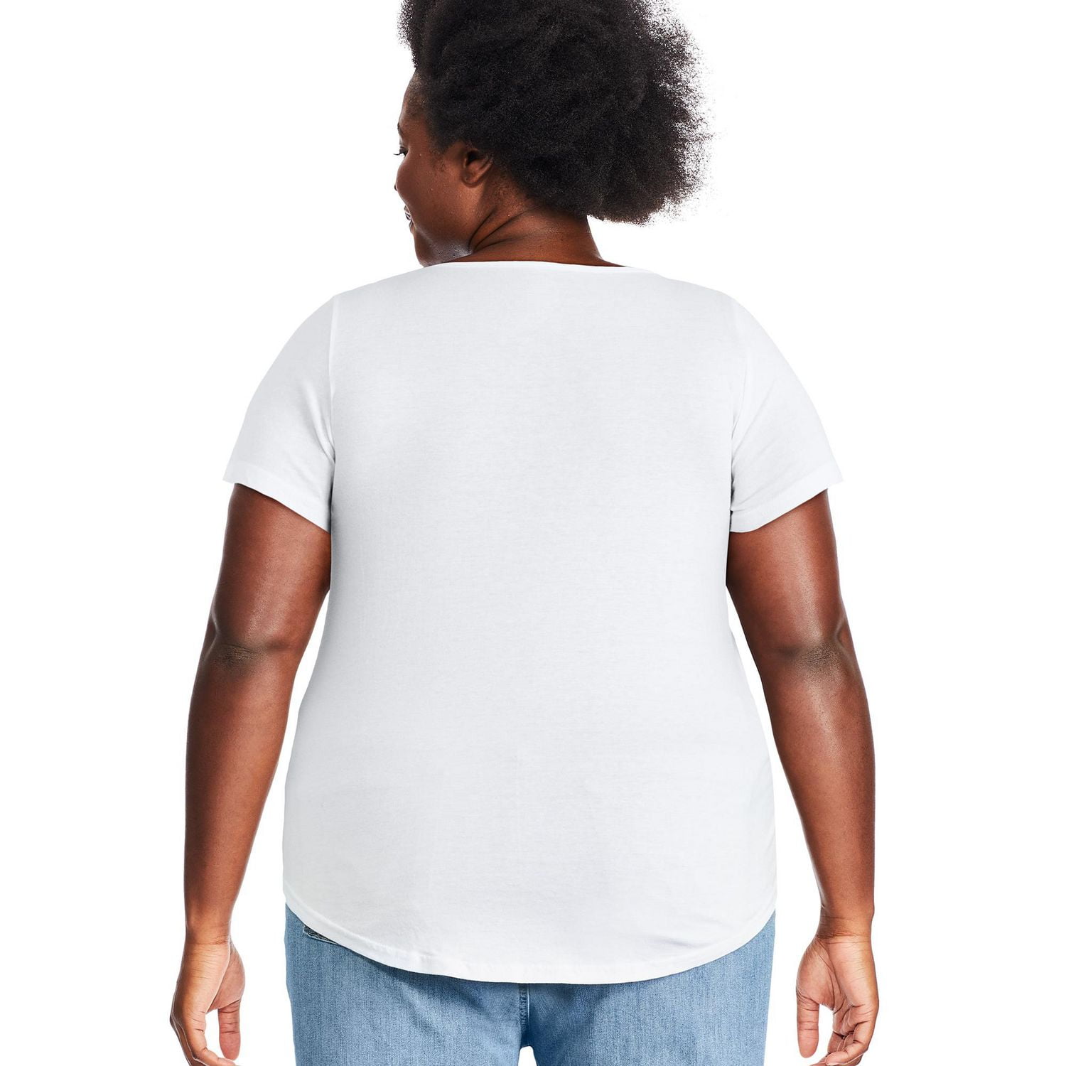 George Women's Plus V-Neckline Tee