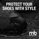 Moneysworth and Best Ville Classique Couvre-chaussures, Marron – image 5 sur 6