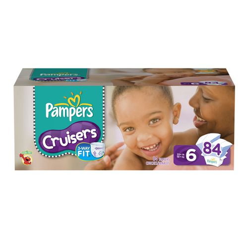 Couches Pampers Cruisers géant