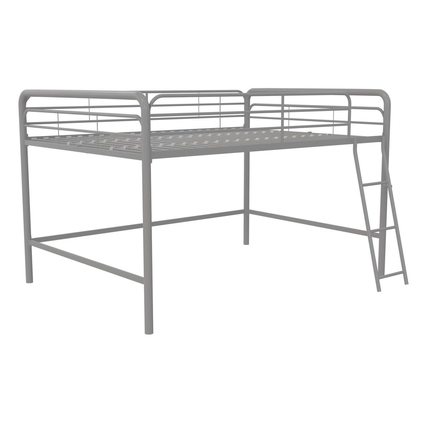 Dhp Junior Full Metal Loft Bed Silver Walmart Canada