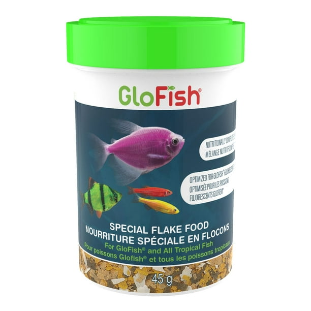 Nourriture spéciale en flocons GloFish nourriture pour poissons tropicaux 45g