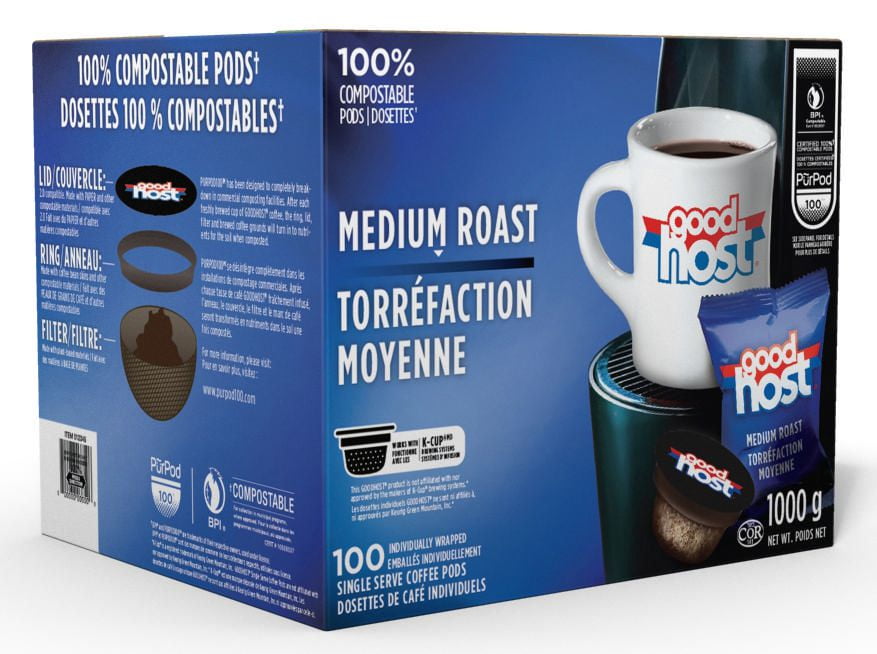 Good Host Medium Roast Single Serve Coffee PODS Walmart Canada