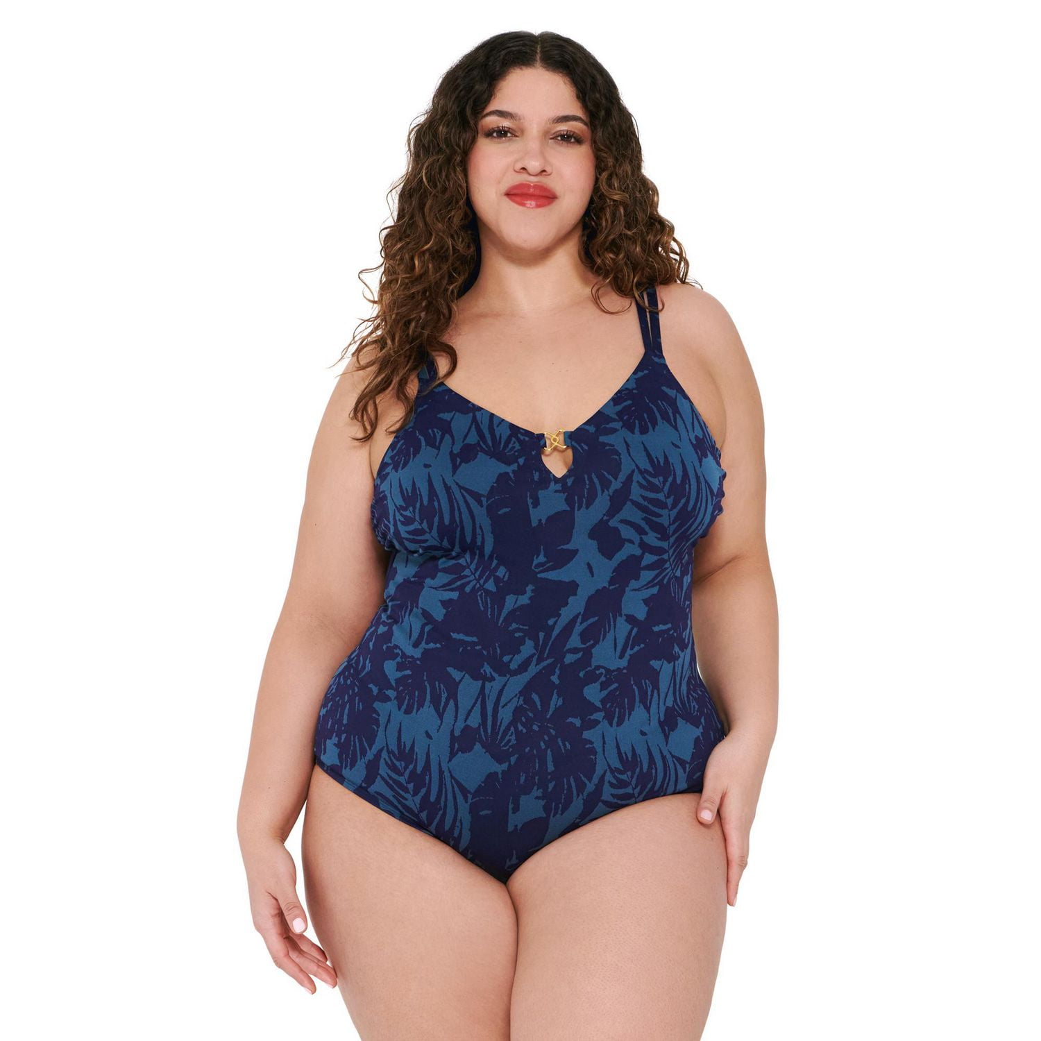 Krista Taille Plus Maillot de bain une piece Walmart