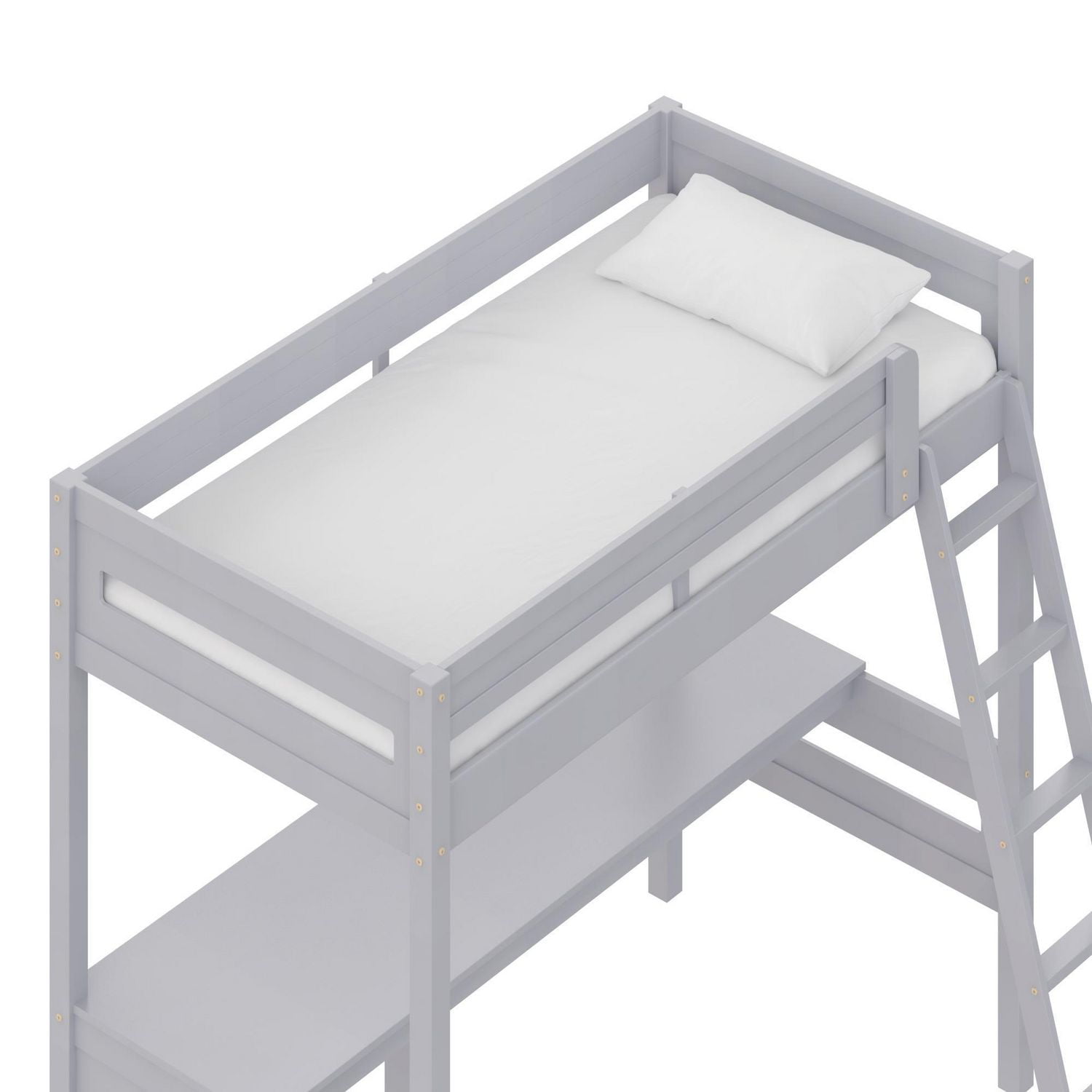 Dorel living harlan on sale wood loft bed