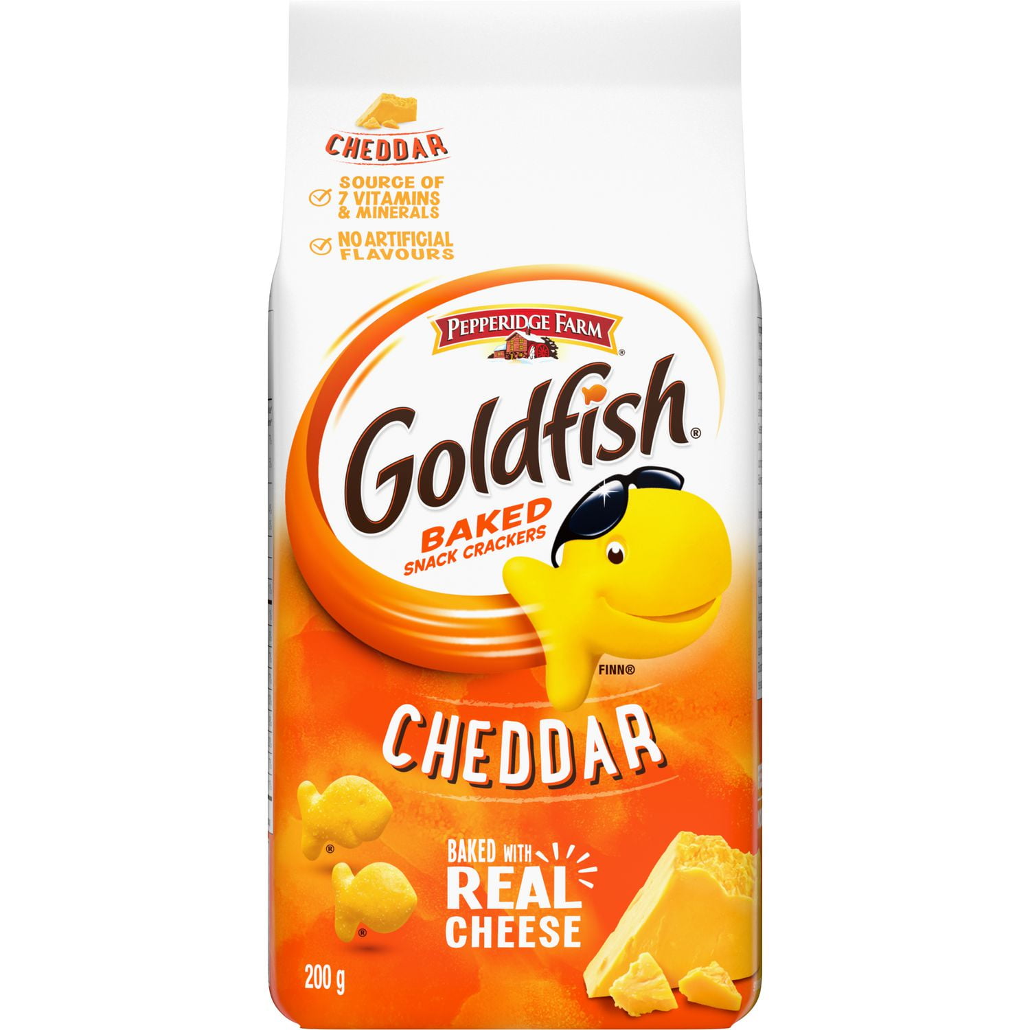 Goldfish Cheddar Crackers snack Walmart Canada