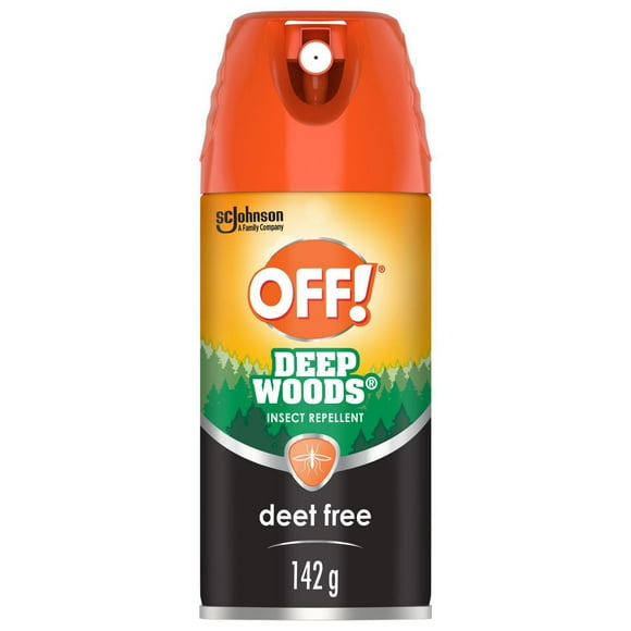 OFF! Deep Woods Deet Free Insect Repellent, Bug Spray Ideal for Camping, Hiking&nbsp;and Hunting,&nbsp;Up to 8 Hours of Protection, 142g, 142g
