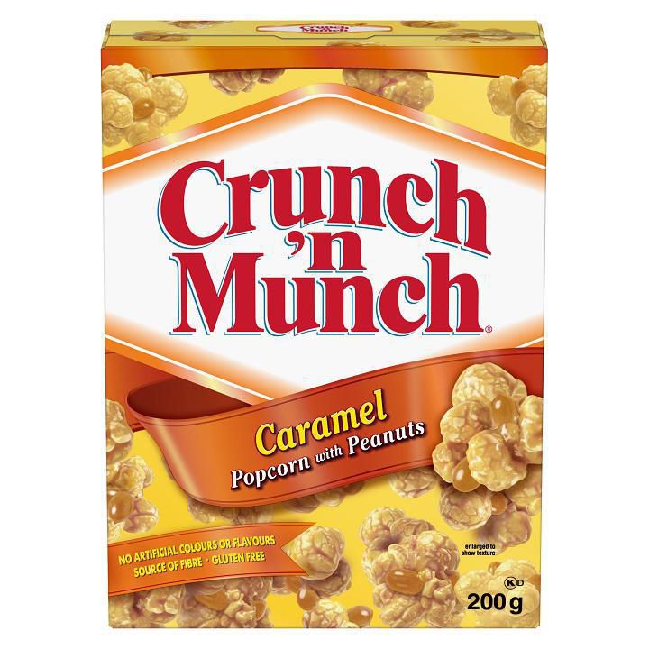 Crunch N Munch® Caramel With Peanuts Ready To Eat Popcorn Walmart Canada