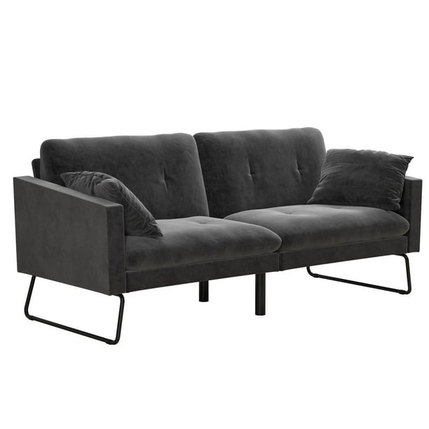 Mr. Kate Neely Futon with Bolster Pillows Walmart.ca