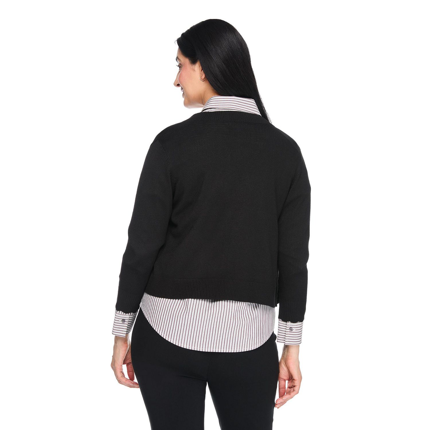 Veste courte en tricot à manches 3/4 Iyla pour femmes