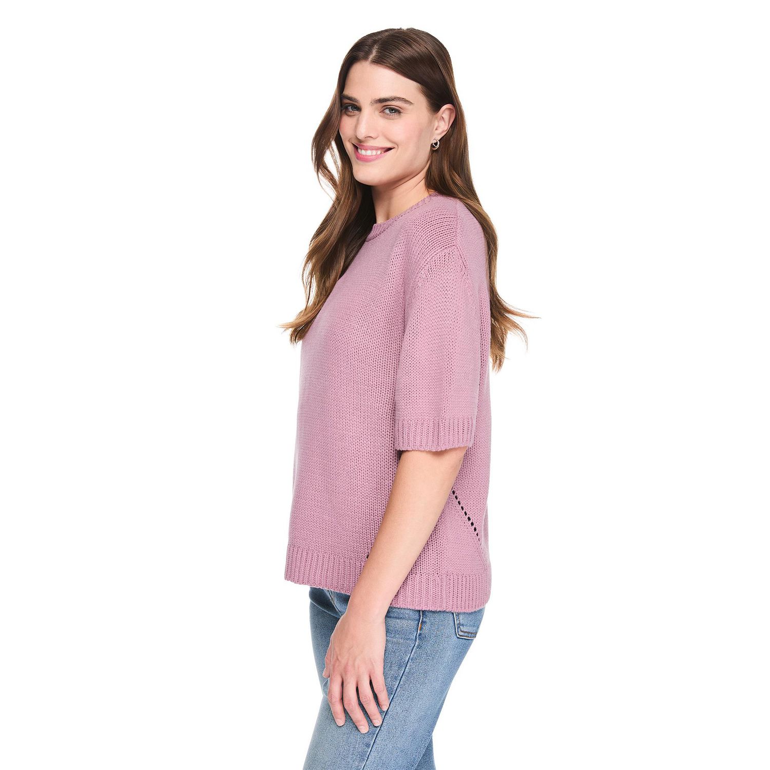 Chandail surdimensionné à manches courtes George pour femmes