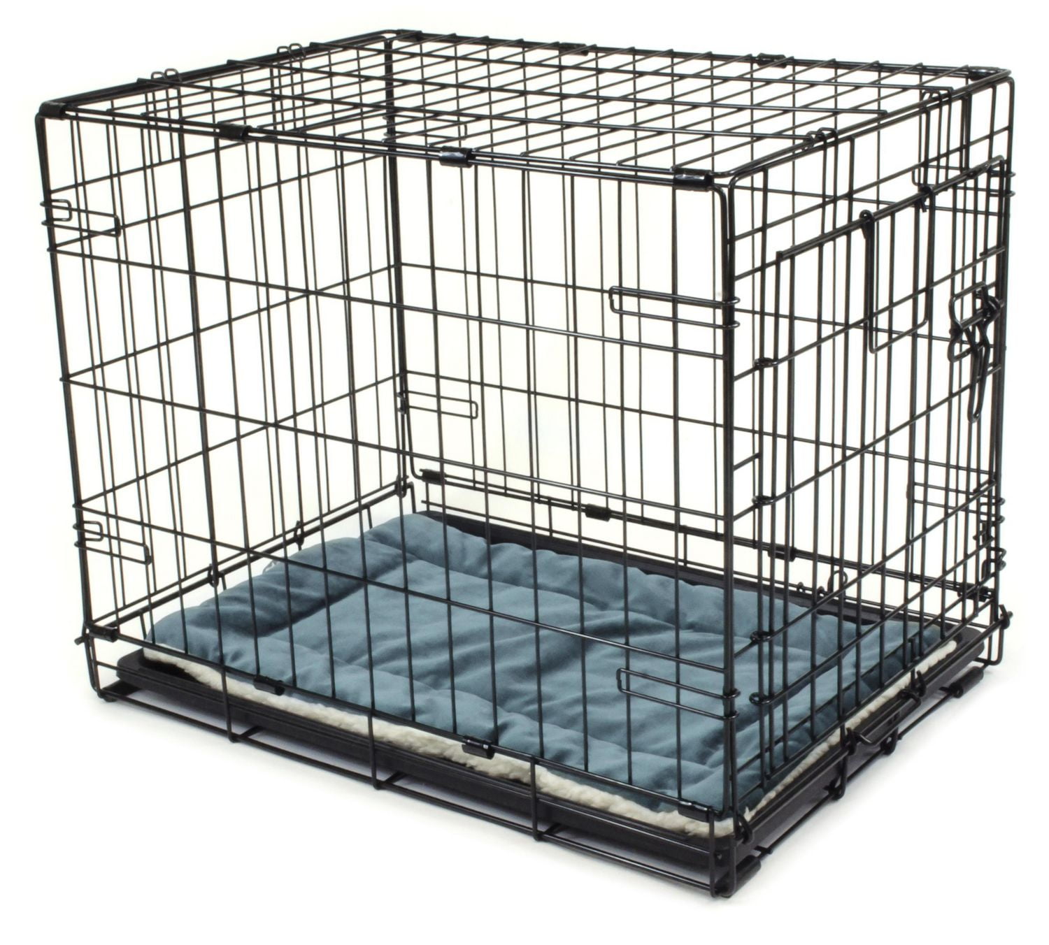 Charcoal Sherpa Bottom Pet Crate Mat, 21" x 12" Walmart Canada