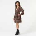 thumbnail image 2 of DEVOTED V-NECK TIERED MINI DRESS, 2 of 4