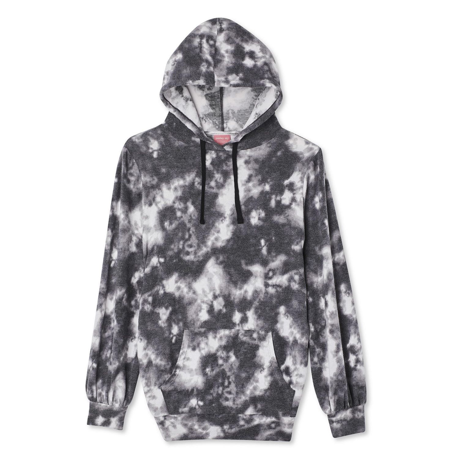 Haut à capuchon avec poche kangourou et manches bouffantes Paisley Sky Maternit