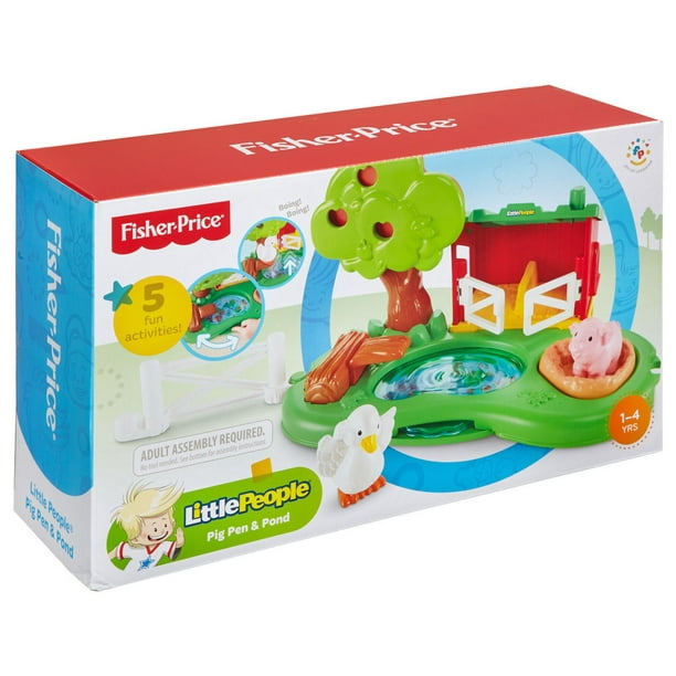 Fisher-Price Little People Farm Pond & Pig Pen Play Set 