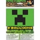 Ballons en latex Minecraft 30,5 cm, 8 ct Vert citron; Mesure 12" lorsqu'il est gonflé – image 1 sur 2