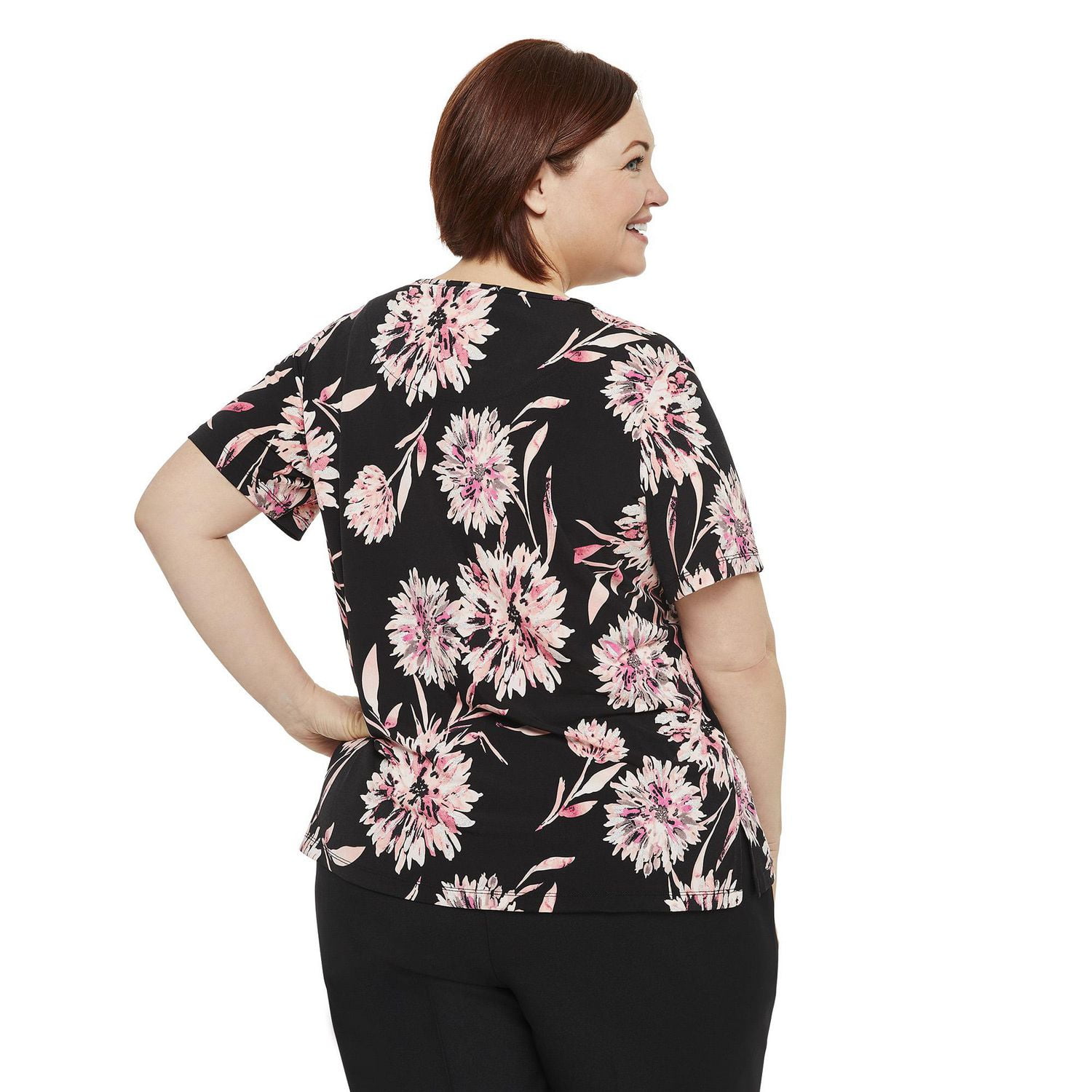 Penmans Plus Women's Short Sleeve Tee with Bling