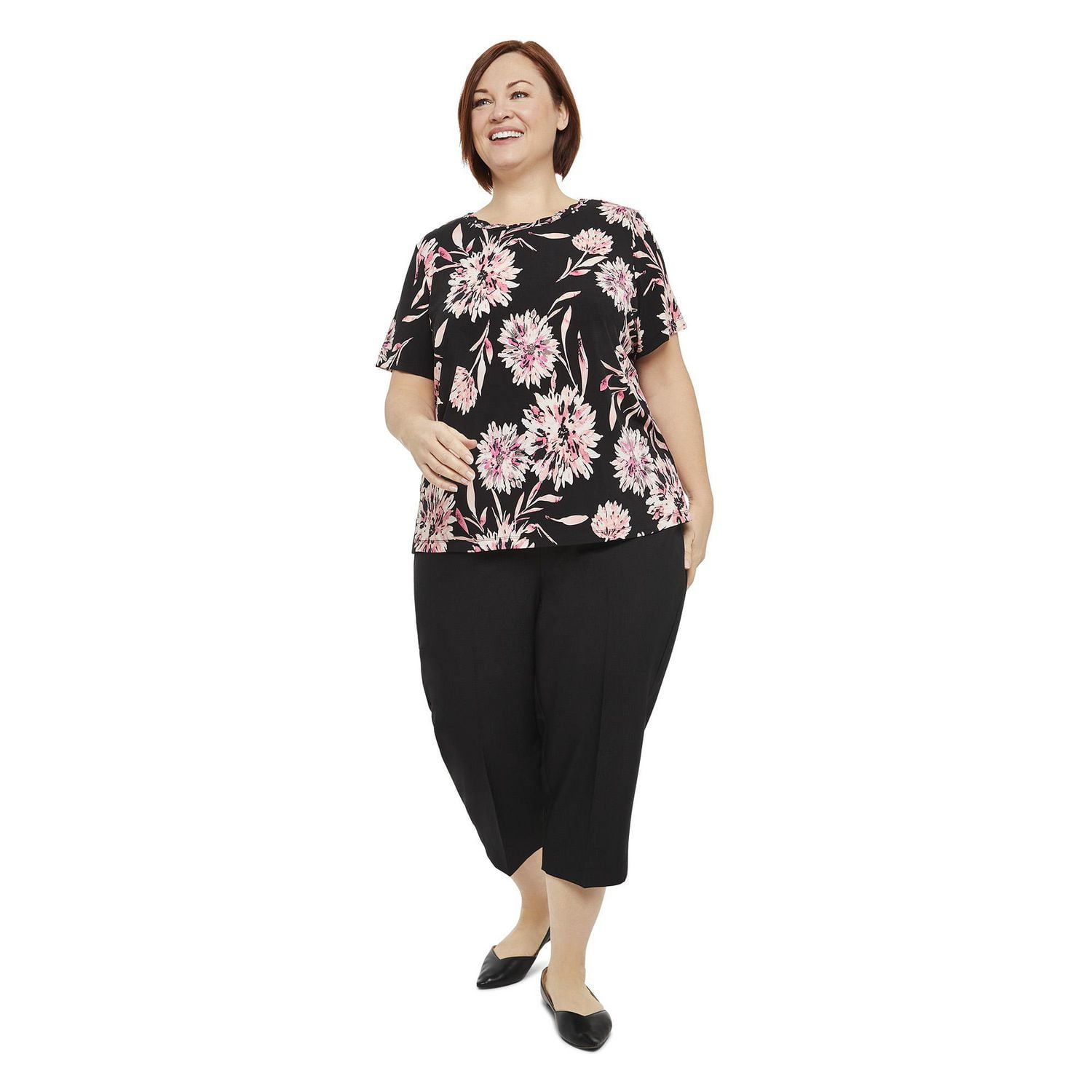 Penmans Plus Women's Short Sleeve Tee with Bling