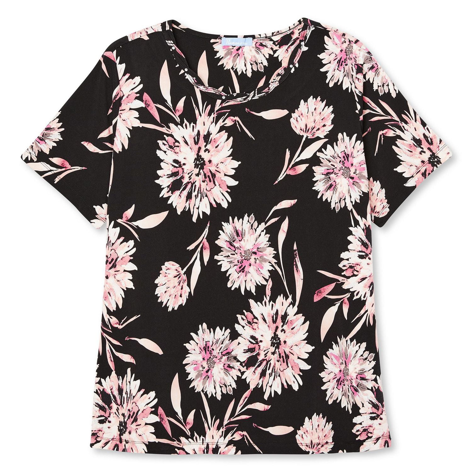 Penmans Plus Women's Short Sleeve Tee with Bling