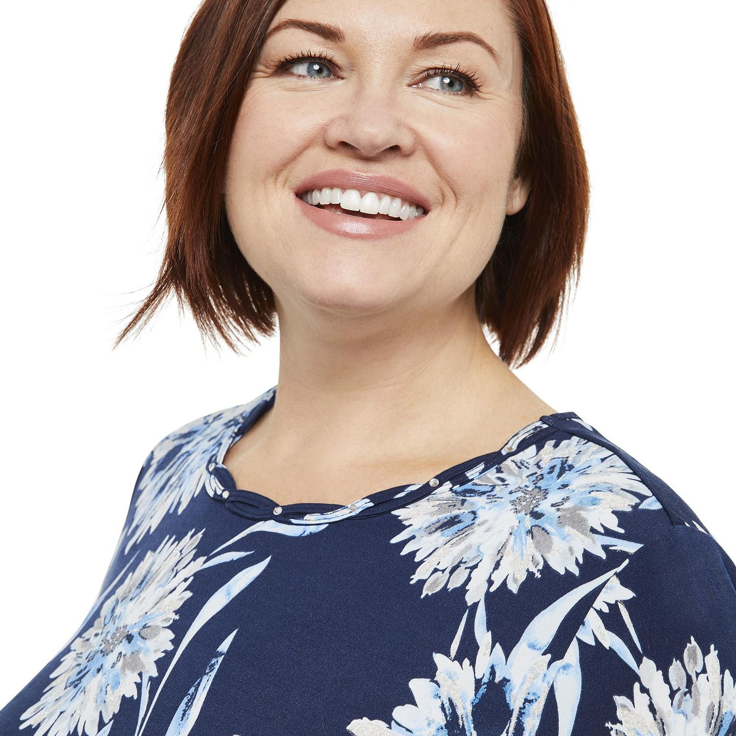 Penmans Plus Women's Short Sleeve Tee with Bling