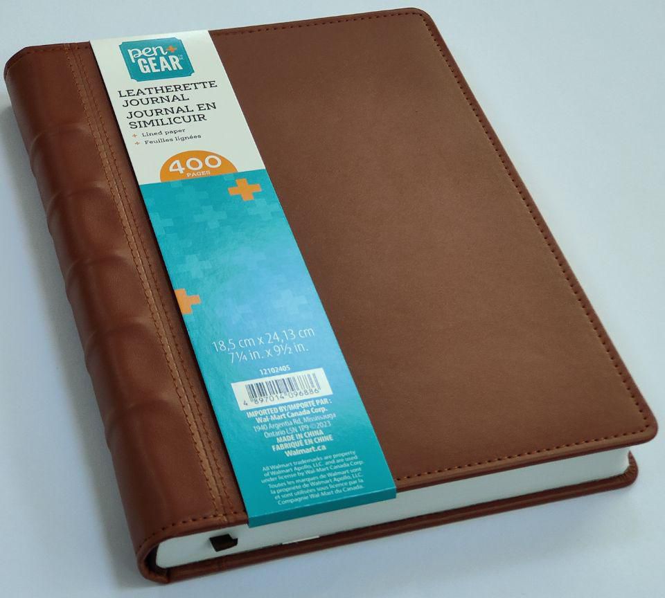 PG LEATHERETTE JOURNAL 400PG - Walmart.ca