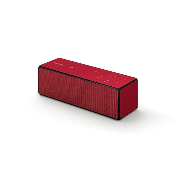 Haut-parleur Bluetooth portatif de Sony - SRSX33, rouge