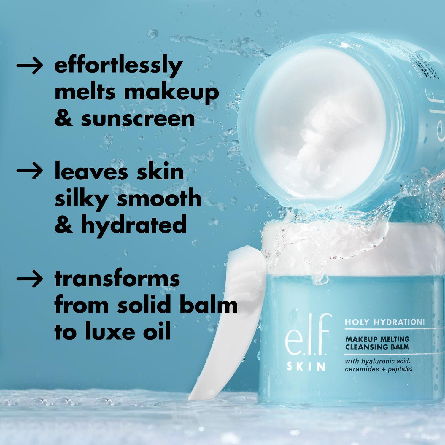 e.l.f. Skin Holy Hydration! Makeup Melting Cleansing Balm