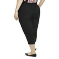 thumbnail image 3 of Penmans Plus Women's Polyester Pull-On Capri Pant, 3 of 6