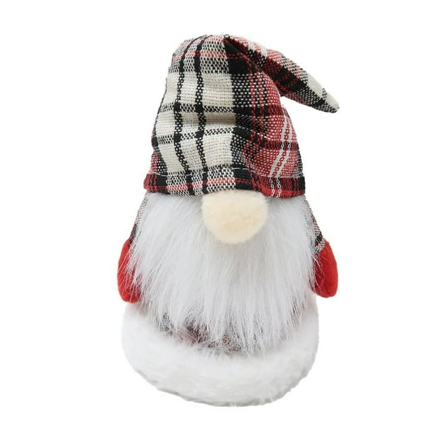 Holiday Time Red/Black Gnome Tree Topper Walmart.ca